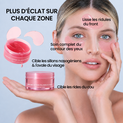 Patchs Yeux Collagène PDRN Anti-Cernes & Poches
