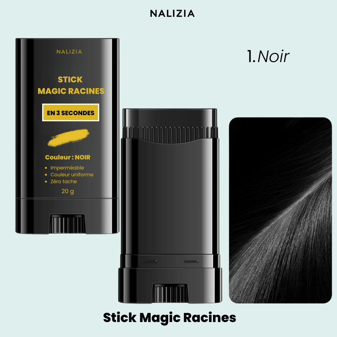 Avis cliente Nalizia Stick Magic Racines - Femme satisfaite couvre cheveux blancs