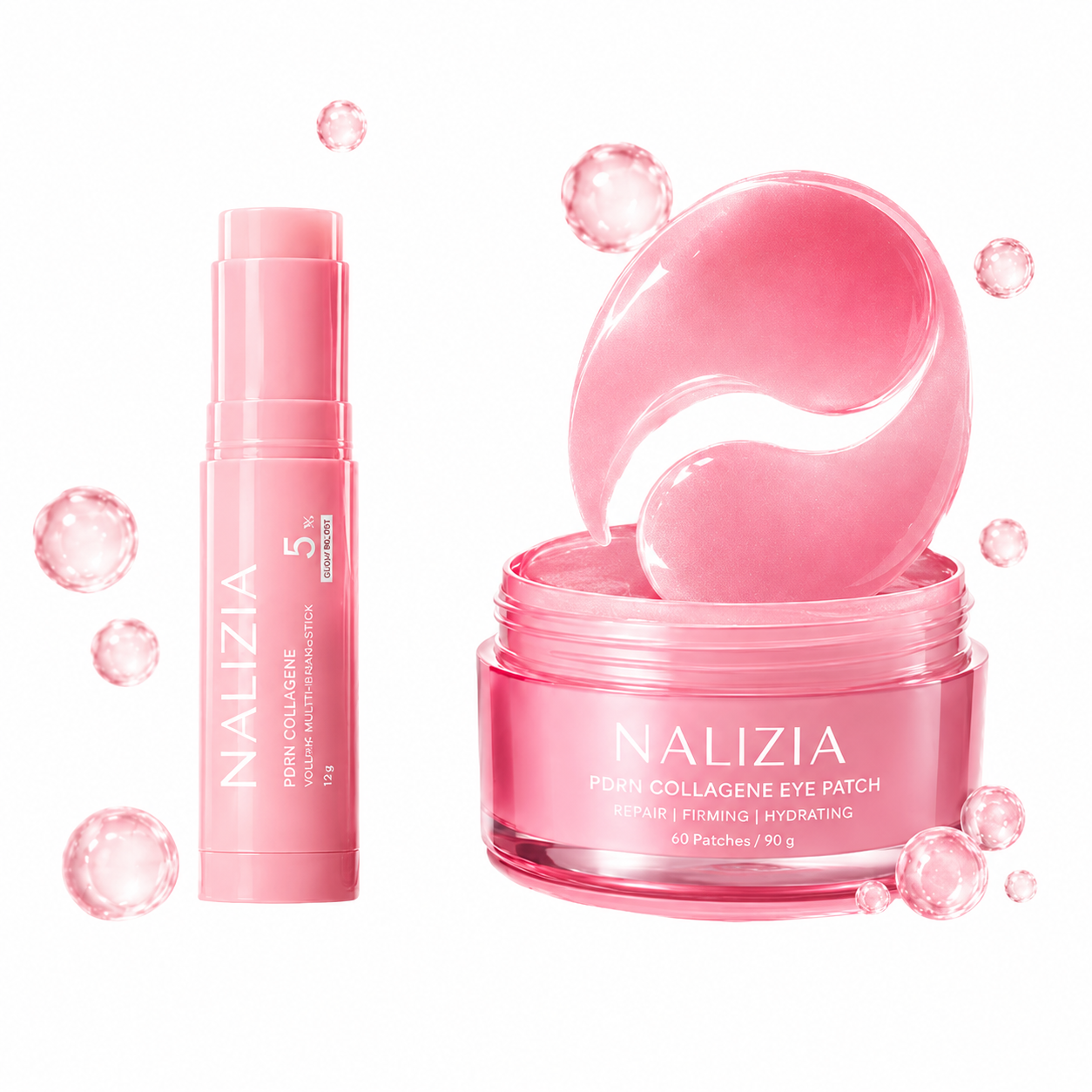 Duo Visage & Regard — Stick PDRN + Patchs Contour des Yeux